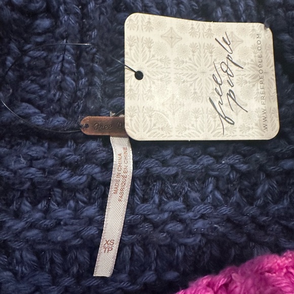 Free People Cruze Chunky Mixed Sweater XS - Picture 6 of 7